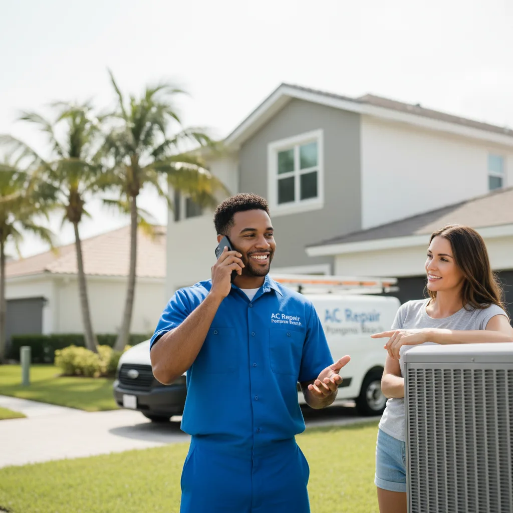AC Repair Pompano Beach customer support in Provo
